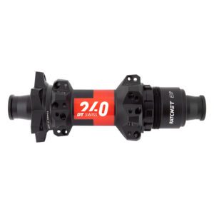 DT Swiss 240 MTB Hub - Rear Straight Pull 28x142x12mmTA XD Driver Ratchet Exp 6B Black (L)