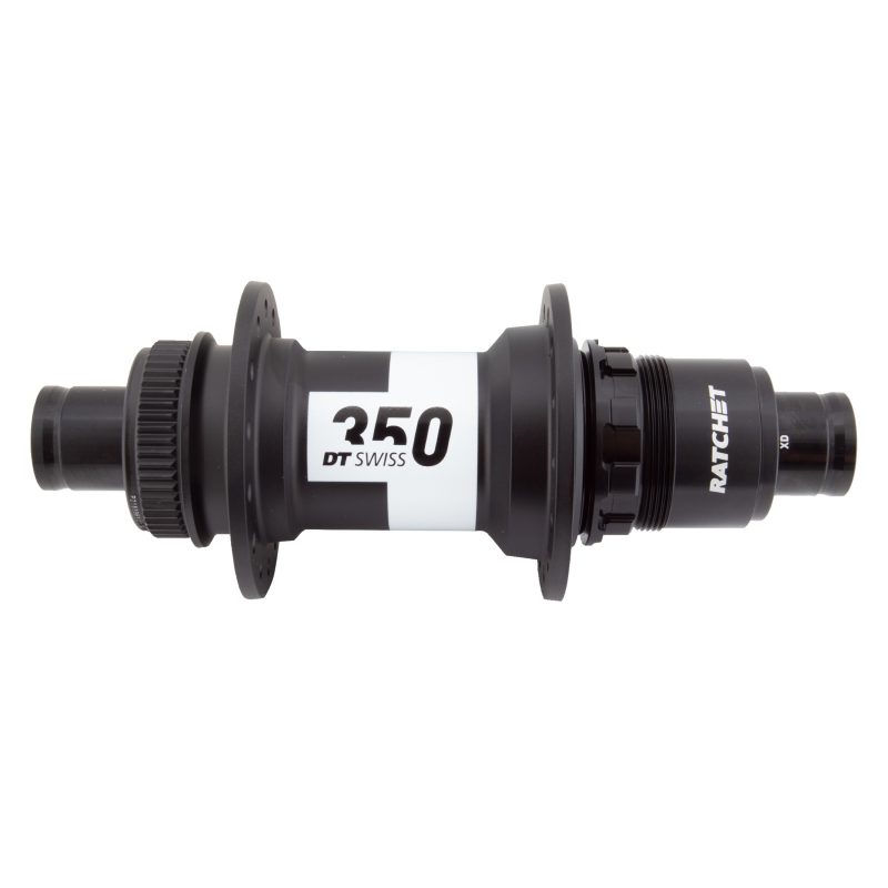 DT Swiss 350 MTB Hub - Rear 28x142x12mmTA XD Driver CL 36T Ratchet Black (L)