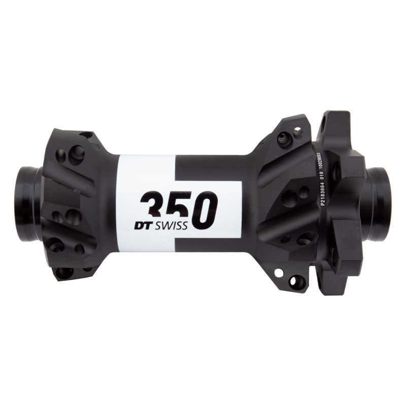 DT Swiss 350 MTB Straight Pull Hub - Front 28x100x15mmTA 6B Black (L)