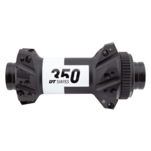 DT Swiss 350 MTB Straight Pull Hub - Front 28x100x15mmTA CL Black (L)