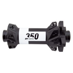 DT Swiss 350 MTB Straight Pull Hub - Front 28x110x15mmTA 6B Black (L)