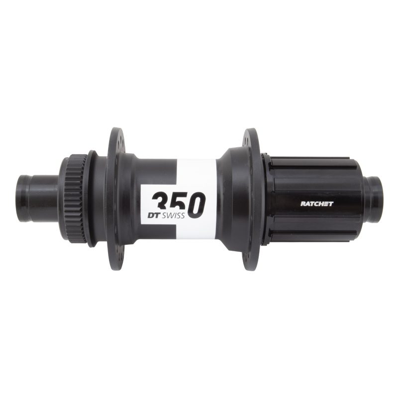 DT Swiss 350 MTB Hub - Rear 32x142x12mmTA CL 8-10sCAS 36T Ratchet Black (L)
