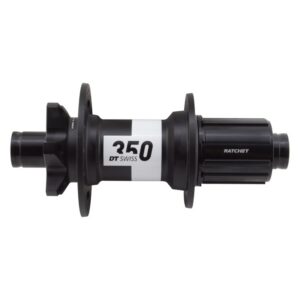DT Swiss 350 MTB Hub - Rear 32x142x12mmTA 6B 8-10sCAS 36T Ratchet Black (L)
