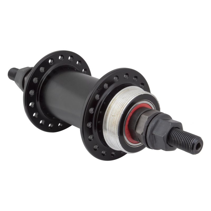 SE Bikes Blocks Flyer Hubs - Rear BO 1sFW 36x110x3/8 Sealed Black