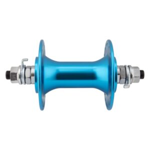 SE Bikes Sealed Bearing BMX Hubs - Front BO 36x100x3/8 Ano-Cyan