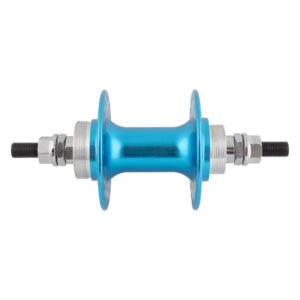 SE Bikes Sealed Bearing BMX Hubs - Rear BO 1sF/F 36x110x3/8 Ano-Cyan