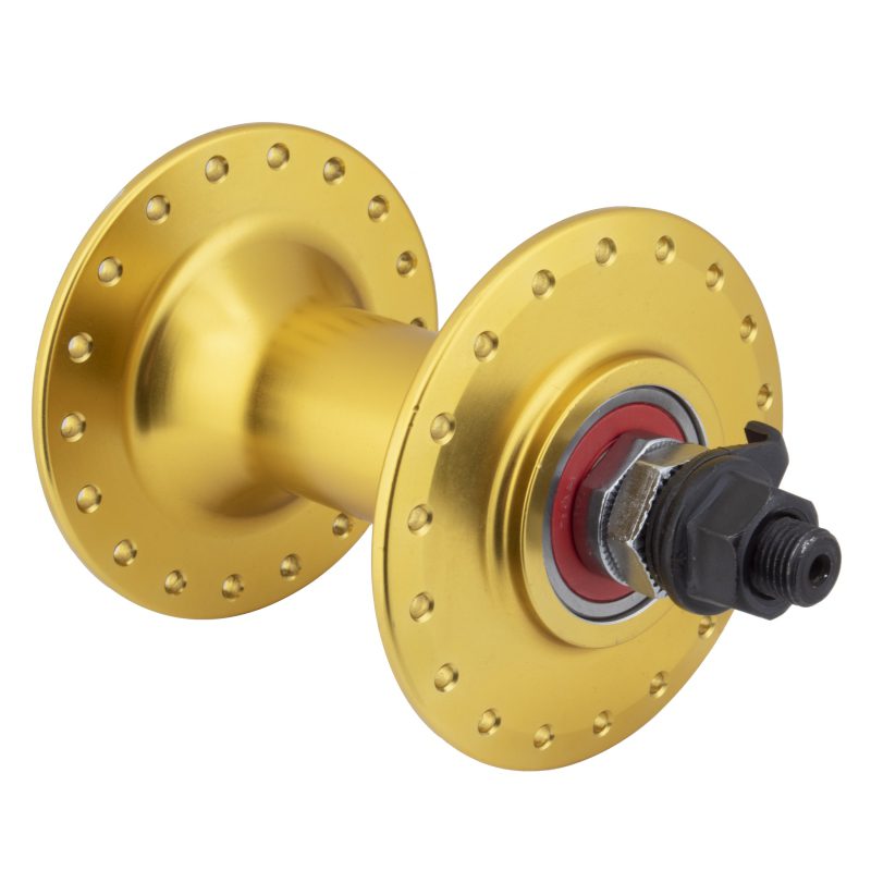 SE Bikes Sealed Bearing BMX Hubs - Front BO 36x100x3/8 Gold