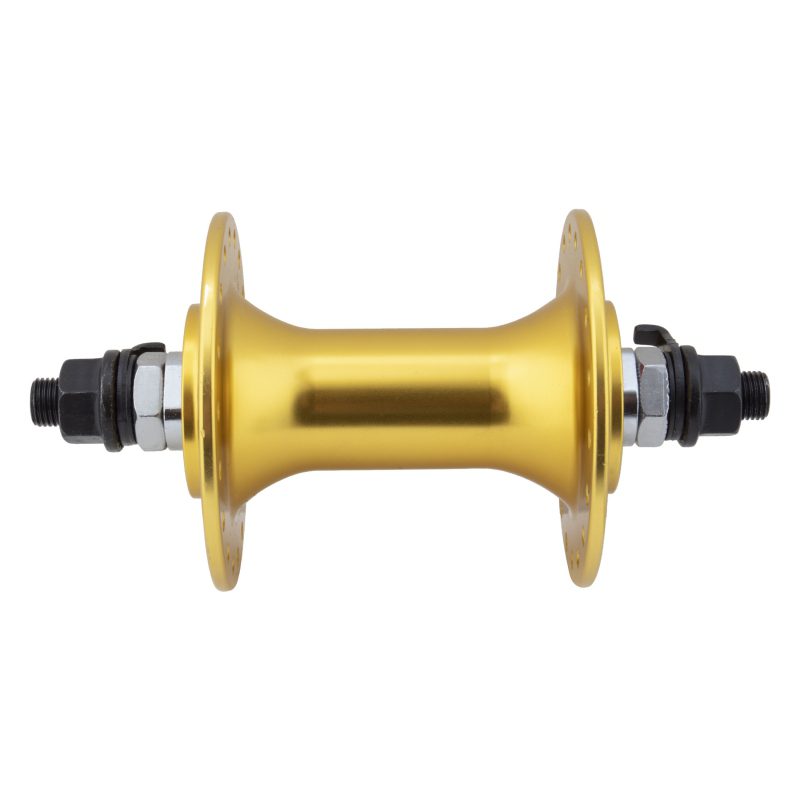 SE Bikes Sealed Bearing BMX Hubs - Front BO 36x100x3/8 Gold