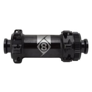 Origin8 RD-2220 Elite II Straight Pull Front Road Disc Hub - Front RD2220 12mmTA CL 24x100 SB Black