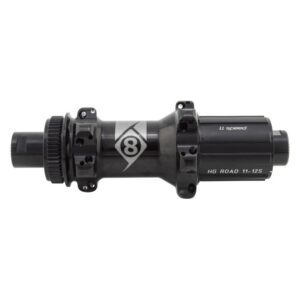 Origin8 RD-2220 Elite II Straight Pull Rear Shimano HG Road Disc Hub - Rear RD2220 12mmTA CL 24x142 11s Cassette Shi SB Black