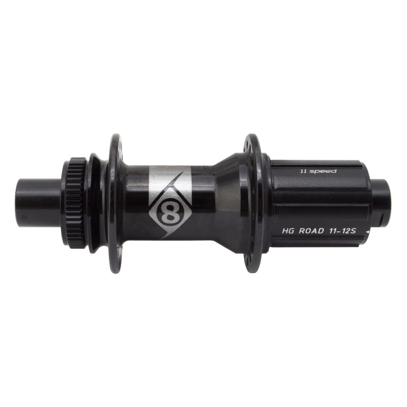 Origin8 CX/GX-2220 Elite II J-Bend Rear Shimano HG Cross/Gravel Disc Hub - Rear CX/GX2220 12mmTA CL 28x142 11s Cassette Shi SB Black