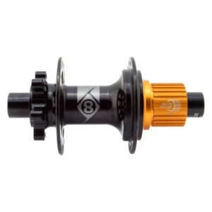 Origin8 MT-2220 Elite II J-Bend Rear Shimano MS MTB Disc Hub - Rear MT2220 12mmTA 6B 32x142 12s Cassette Shi SB Black