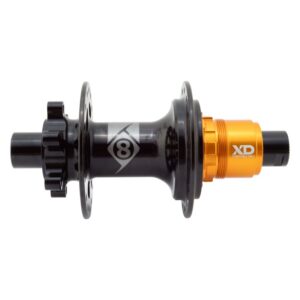 Origin8 MT-2220 Elite II J-Bend Rear SRAM XD MTB Disc Hub - Rear MT2220 12mmTA 6B 32x142 12s Cassette SB Black