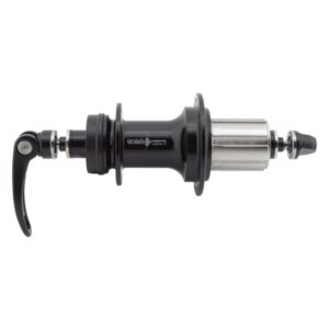 Origin8 RD-1120.1 Convertible Hubs - Rear RD1120.1 QR CL 36x135 8-11sCAS SB Black w/SKEWER