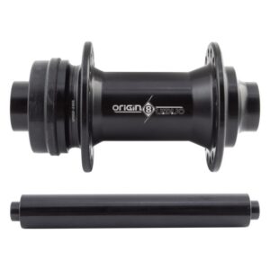 Origin8 RD-1120.2 Convertible Hubs - Front RD1120.2 QR CL 32x100 SB Black w/SKEWER