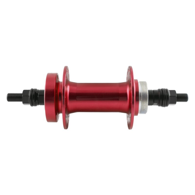 KT T8TR BMX Hubs - Rear BO 6B 1sFW 36x135x3/8 SB Red