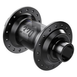 DT Swiss 370 DJ Hub - Front MTB 32x110x20mmTA 6B Black w/15mmx100