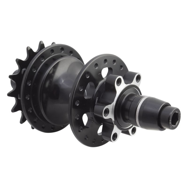 Alienation Evader Hub - Rear Bolt Type 6B 1sCAS 36 SB Black w/16tx3/32 COG/LK-RING