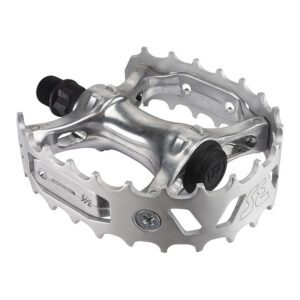 SE Bikes Bear Trap Pedals - 9/16 Silver/Silver