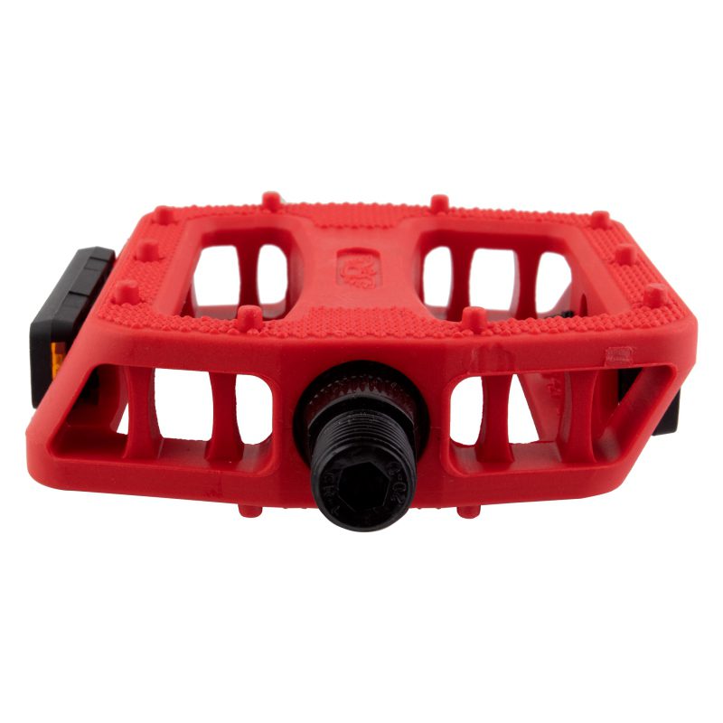 SE Bikes 12 O-Clock Pedals - Oclock Nylon 9/16 Red