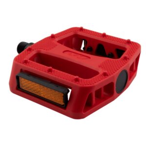 SE Bikes 12 O-Clock Pedals - Oclock Nylon 9/16 Red