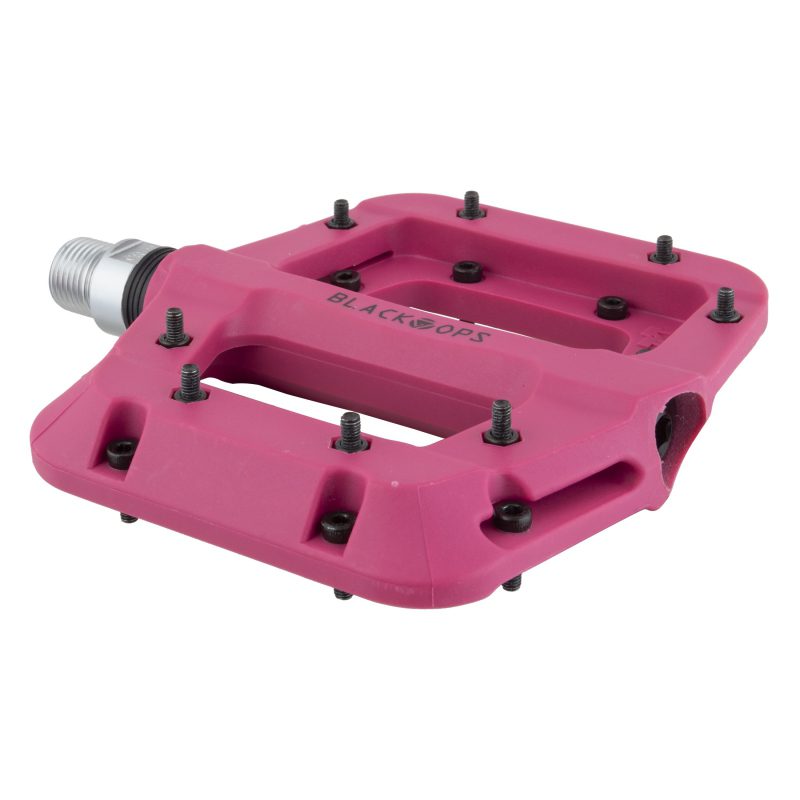 Black Ops Park Rat Pedals - 9/16 Pink