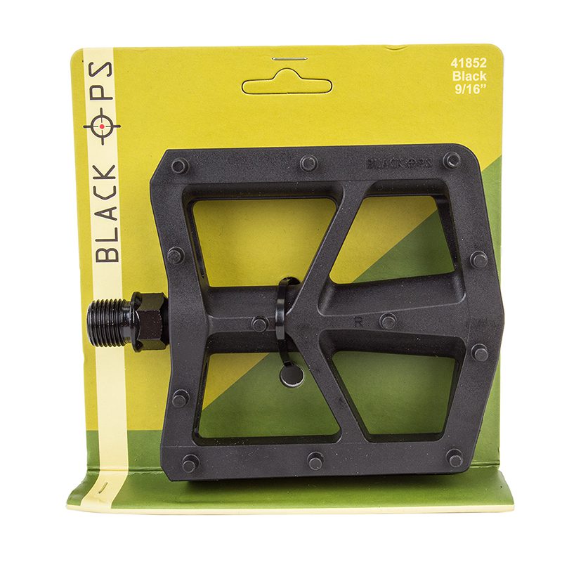 Black Ops T-Bar Pedals - T-Bar 9/16 Black