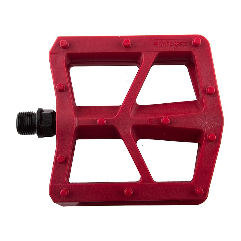 Black Ops T-Bar Pedals - T-Bar 9/16 Red