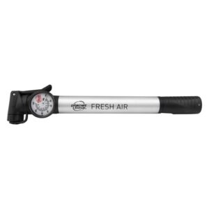 Planet Bike Fresh Air Mini w/Gauge - w/GAUGE Silver/Black