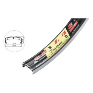 Weinmann DHL42 Rim - 26 559x35 48x14g Matte Black