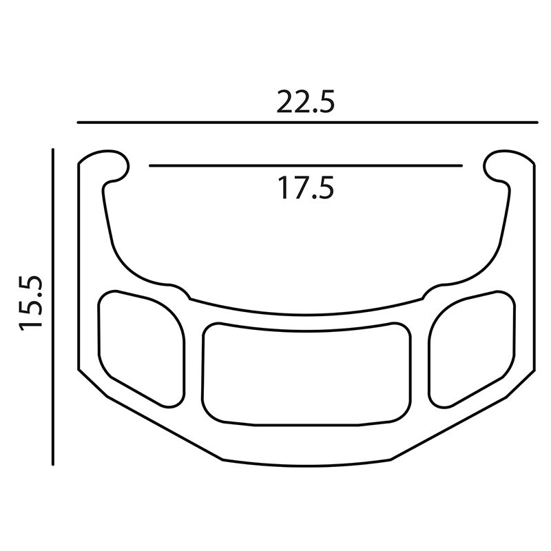 Sun Ringle CR-18 Rim - 20 406x18 CR18 36 SL/NMSW Eye SV