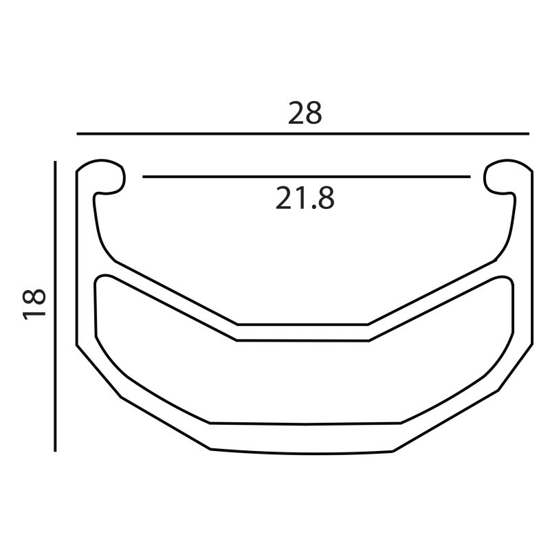 Sun Ringle Envy RR Rim - 20 406x21 Envy-Rr 36 BK/MSW Eye SV Weld