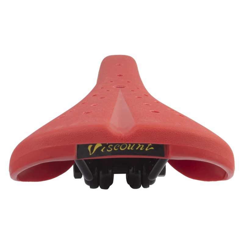 Black Ops Viscount Dominator Saddle - BMX Red w/CLAMP