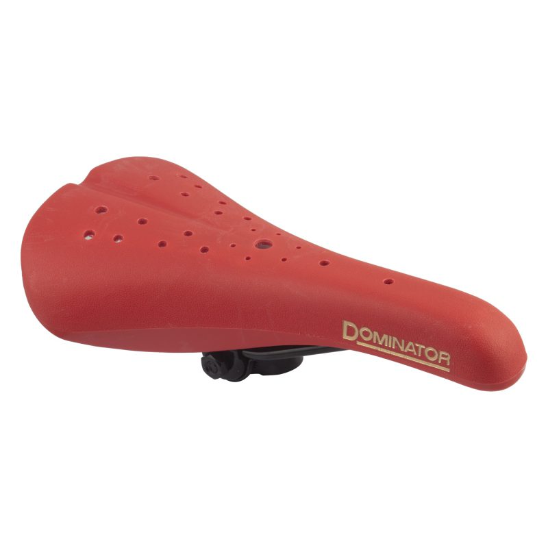 Black Ops Viscount Dominator Saddle - BMX Red w/CLAMP