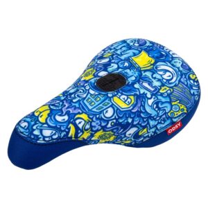 Odyssey IG Hot-Seat Fat Cap Saddle - MX Pivotal Hot-Seat V4 YEAH! Multi-Color