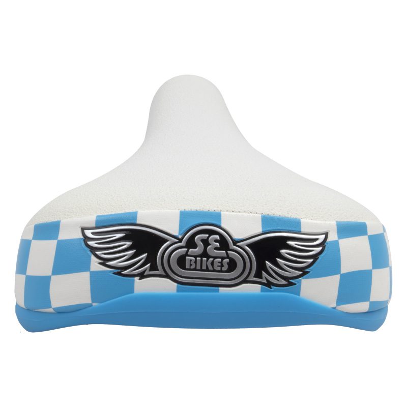 SE Bikes SE Seat Saddle - Flyer Checkerboard BU/WH