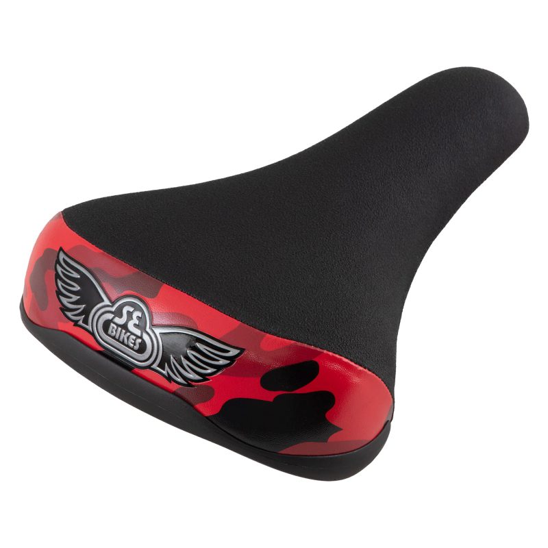 SE Bikes SE Seat Saddle - Flyer Camo Red