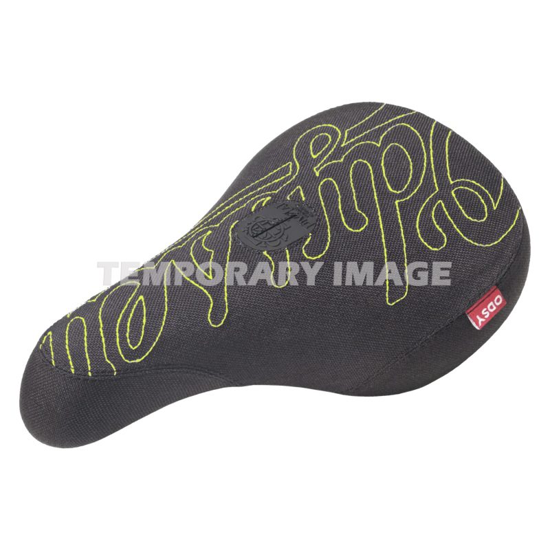 Odyssey Big-Stitch Fat Saddle - MX Pivotal DENIM-w/YL