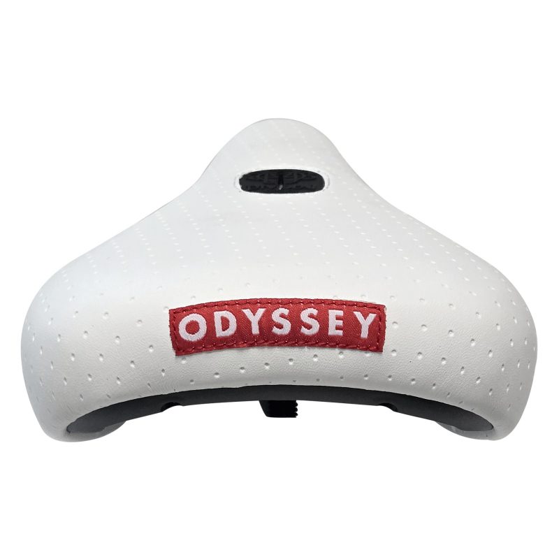 Odyssey Broc Raiford Fat Cap Saddle - MX Pivotal White