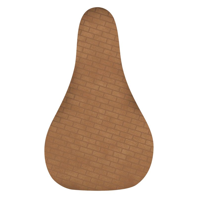 Sunday Silva Fat Railed Saddle - MX Rail Brett Brick-Bn