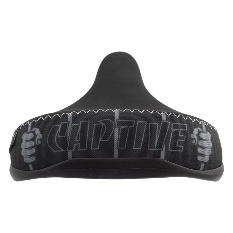 SE Bikes Captive Prisioner Seat Saddle - Black/Black