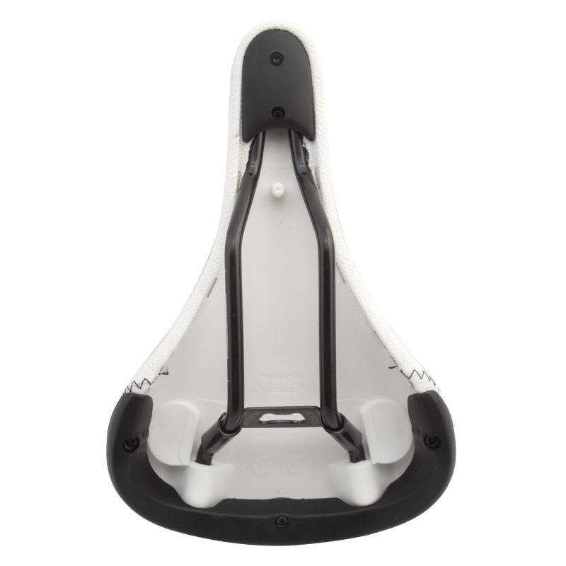 SE Bikes Captive Prisioner Seat Saddle - White/Black