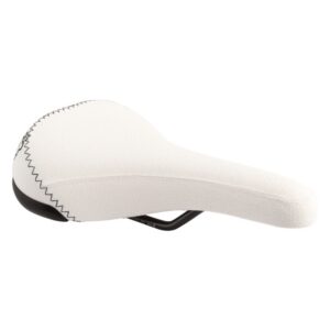 SE Bikes Captive Prisioner Seat Saddle - White/Black