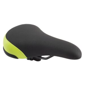 Black Ops Sole-Rider Saddle - Sole-Rider Black/Green w/CLAMP