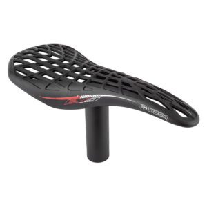Tioga D-Spyder EVO Carbon Saddle - D-Spyder w/POST 27.2x78mm Black