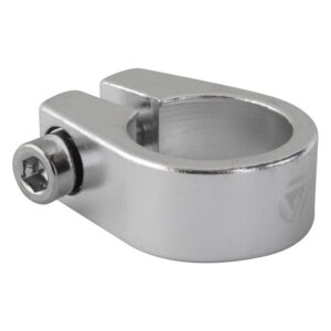 Black Ops Seat Clamp Seatpost - 1in Alloy-Silver