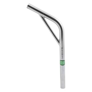 Black Ops Lay-Back Seatpost - Layback w/SUPPORT CRMO Chrome 7/8