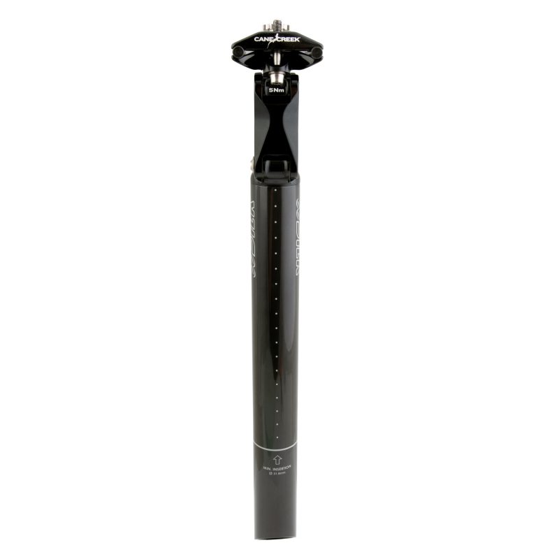 Cane Creek eeSilk+ Carbon Suspension Post - CC Crbn Suspn 31.6x362mm Black
