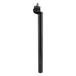 Black Ops Alloy Anodized Seatpost - 25.4x350 w/CLMP Bk-Ano
