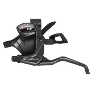 Sunrace M406 V Brake/Trigger Shifter - HB STM406 TRIGGER/BRAKE 3s Left V Black